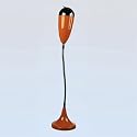 Stand-Aschenbecher FLEXIBLE orange - mit flexiblem Hals
