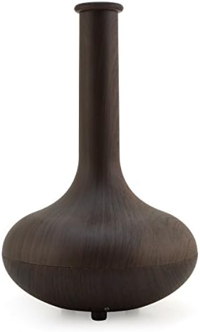 BAA Shop 100ml Vase Shaped Essential Oil Diffuser Vaporizer Single Room Humidifier,deep Wood
