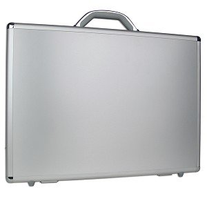 Aluminum Notebook Case - Fits up to 19" (Silver)