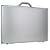 Aluminum Notebook Case - Fits up to 19" (Silver)