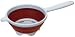 Kitchen & Housewares : Progressive International 1-1/2 Quart Collapsible Mesh Strainer, Red and White