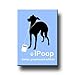 Italian Greyhound iPoop Fridge Magnet