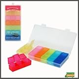 7days 3times In-a-day Rainbow Pill Case