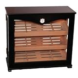 Huge Glass Dispaly Cabinet Humidor 150+Capacity Cigars