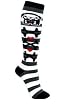 Skelanimals Socks Maxx and Bones Black and White Socks