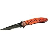 F.A.S.T. Medium Camo Folder - Mossy Oak Blaze Orange/Black