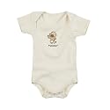 Kee-Ka Organic Monkey S/S Bodysuit (6-12M)