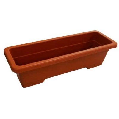 AZライトプランター(茶)１０個 ※1個から購入できます。　約655（横）*約240（縦）*約180mm（高さ）