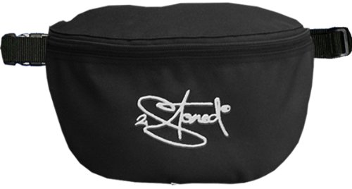 Original 2stoned Hüfttasche mit Stick Classic Logo in Schwarz