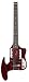 Musical Instruments : Traveler Speedster Electric Travel Guitar, Candy Apple Red Metallic w/ Gig Bag