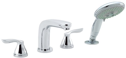 Hansgrohe 04171000 Solaris E 4-Hole Roman Tub Set Trim, Chrome
