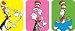 STICKERS GIANT CAT IN THE HAT