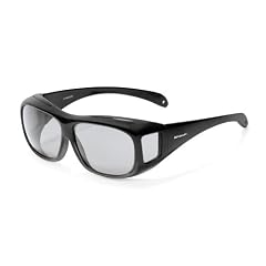 3D Brille �ber Ihre Brille von Polaroid (N8100A) - Kompatibel mit LG Cinema, FPR, Philips Easy, Toshiba, JVC Xpol, RealD, Master Image 2 - Mit Etui und Tuch - Zirkulare Polfilter f�r 3DTV und 3D Kino