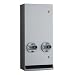 Bobrick 2706 ClassicSeries 304 Stainless Steel Surface-Mounted 50c Double-Coin Operation Napkin/Tampin Vendor, Satin Finish, 11-7/8" Width x 25-7/8" Height x 6-9/16" Depth