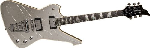 Washburn Paul Stanley Signature Electric Guitar With Cracked Mirror Top, Cracked Mirror
