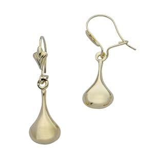 H. Gaventa Ltd - E - 10687 - Boucles d'oreilles pendantes Femme - Or jaune (9 carats) 1 Gr