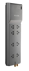 Belkin 8-Outlet Home/Office Surge Protector with Coaxial Protection