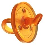 Natursutten All-Natural Rubber Orthodontic Pacifier, 6 months and up