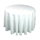 108 Inch Round Polyester Tablecloth