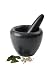 T&G Pestle and Mortar in Black Marble