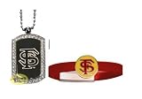 Florida State Seminoles Dogtag Necklace/Rubber Slider Bracelet Package
