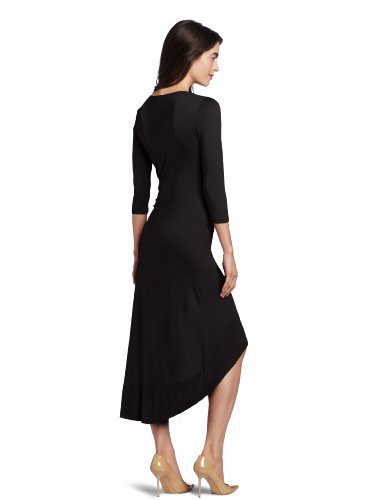 Kensie Womens Jersey Midi High-low Dress