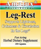 Leg Rest, 100 Capsules