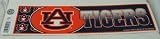 NCAA Auburn Bumper Sticker