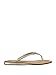 GUESS Women's Jelloo Metallic Flip-Flops