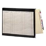 Smead Manufacturing Company : Patient Privacy File, Polypropylene, Zip Closure, Black -:- Sold as 1 PK
