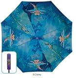 TINKER BELL BLUE UMBRELLA With Tinkerbell Puzzle Handle