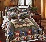 Moose Lodge Quilt & Shams Set - Queen