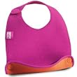Neoprene Baby Tidy Bib - Pink/Orange