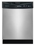 Frigidaire Precision Select 24 Stainless Steel With Black Built-In Dishwasher
