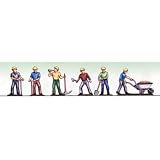 HO Track Laying Crew (6)
