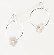 Earrings: flowers