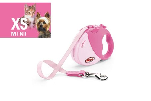 flexi Hundeleine Funtime Mini 3 m bis 12 kg, pink Preisvergleich