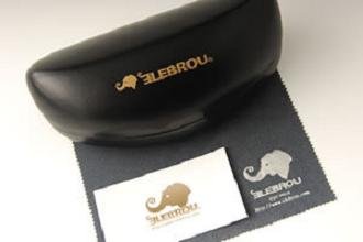 オーバルのレンズからやさしい瞳がかすかに見える、グラデーションカラー☆ELEBROU　エレブロ☆ブロンクスレッド