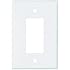 Cooper Wiring Devices 2751W-BOX Oversize 1-Gang Decorator GFCI Wallplate, Thermoset, White Color