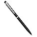 Panasonic Toughbook CF-C2 Stylus Pen, BoxWave [Meritus Capacitive Styra] Capacitive Stylus with Ballpoint Pen for Panasonic Toughbook CF-C2 - Jet Black