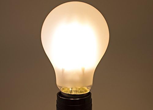 Edison Style LED Filament Bulb with Frosted Cover - 6W Dimmable 2700k (60 Watt Equivalent)