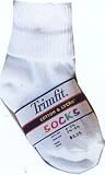 Trimfit Infant Comfortoe 1x1 Cotton/Lycra Triple Roll Sock