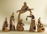 6Pc St 7'' Driftwood Nativity