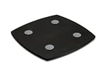 Epicurean 8-by-8-Inch Curved Trivet, Slate with Grey Button Feet