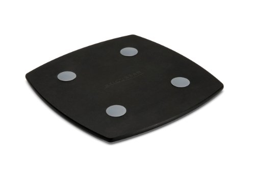 Epicurean 8-by-8-Inch Curved Trivet, Slate with Grey Button Feet