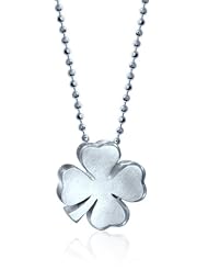 Alex Woo "Little Luck" Four Leaf Clover Pendant, 16"
