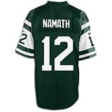 Joe Namath Green Reebok NFL Premier 1968 Throwback New York Jets Jersey - XX-Large