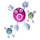 Zadro ShowerMan FM Stereo Water Resistant Radio - Hot Pink