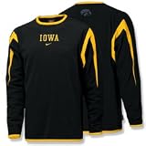 Iowa Hawkeyes Nike Therma-Fit Fleece Tops - Crewneck Sweatshirts