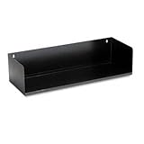 IMAGE OF Buddy Products Desk Top Book Rack, Steel, 10.5 x 7.5 x 30.125 Inches, Black (1121-4)